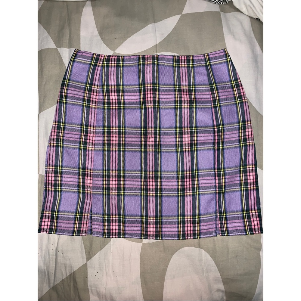 Plaid skirt